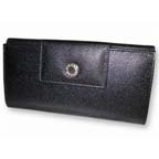 ブルガリ 20401 財布 Wホック３つ折 長財布 BVLGARI ブラック