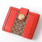 COACH（コーチ）　シグネチャー ニューフレンチ パース　財布　エルゴ41126Red