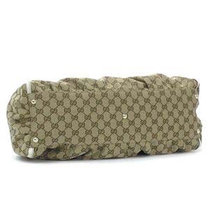 GUCCI(グッチ) ショルダーバッグ 189835 SHOULDER DOUBLE SHOULDER L ベージュ/ホワイト